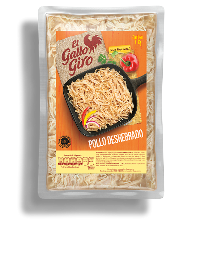 Deshebrada de Pollo